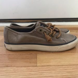 Brown Slip-On Sperrys
